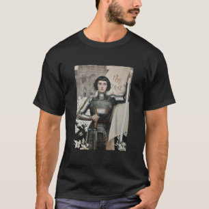 Een graving van Joan of Arc uit 1903. T-shirt