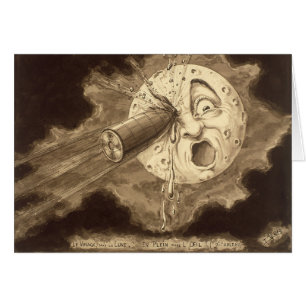 Een greep naar de tekening van de maan