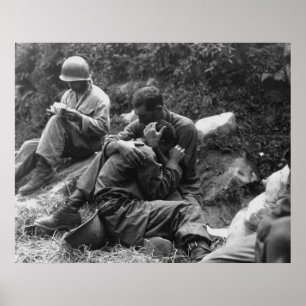 Een Grief-Amerikaanse infanterieoorlog in Korea Poster