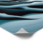 Een griezelige sneeuwpop poster (Hoek)