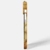 Een grijs Arabisch stenen galoppen met Honden mono Case-Mate iPhone Case (Achterkant / Links)