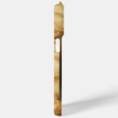 Een grijs Arabisch stenen galoppen met Honden mono Case-Mate iPhone Case (Achterkant / Rechts)