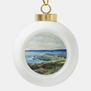 Een grijze dag karper van Guy Roos Keramische Bal Ornament