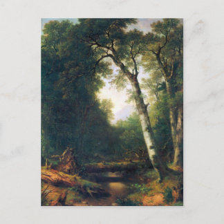 Een gril in de bossen van Asher Brown Durand Briefkaart