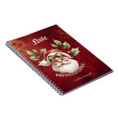 Een grillige steampunk Kerstman Notitieboek (Rechterzijde)
