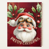 Een grillige steampunk Kerstman Planner (Achterkant)