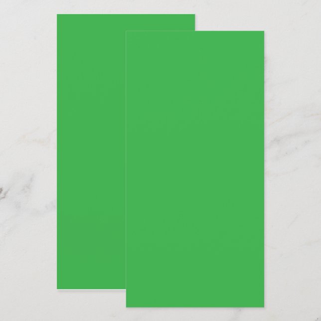 Een groen scherm met een witte achtergrond (Voorkant / Achterkant)