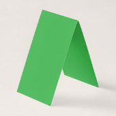 Een groen scherm met een witte achtergrond visitekaartjes (Voorkant)