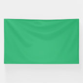een groene achtergrond met een witte rand spandoek (Horizontaal)