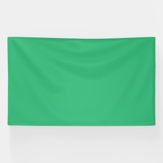 een groene achtergrond met een witte rand spandoek (Horizontaal)