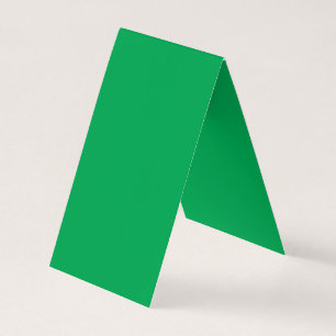 Een groene achtergrond met een witte rand visitekaartjes