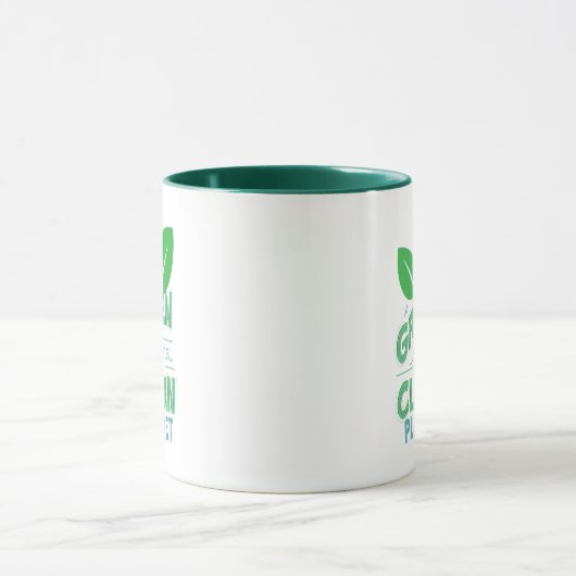 Een groene planeet is een schone planeet, KLIMAATV Mok (Midden)