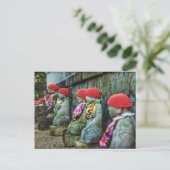 Een groep monniken briefkaart (Staand voorkant)