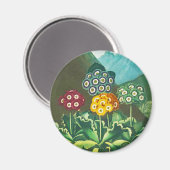 Een groep van Auriculas Magneet (Voorkant / Achterkant)