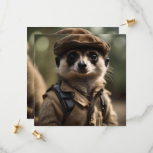 Een groet aan Silvester de Meerkat: A Veteran's Ta Save The Date