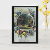 Een groet van de Verjaardag Kaart (Gele Bloem)