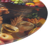 Een groot oogstfeest snijplank (Hoek)