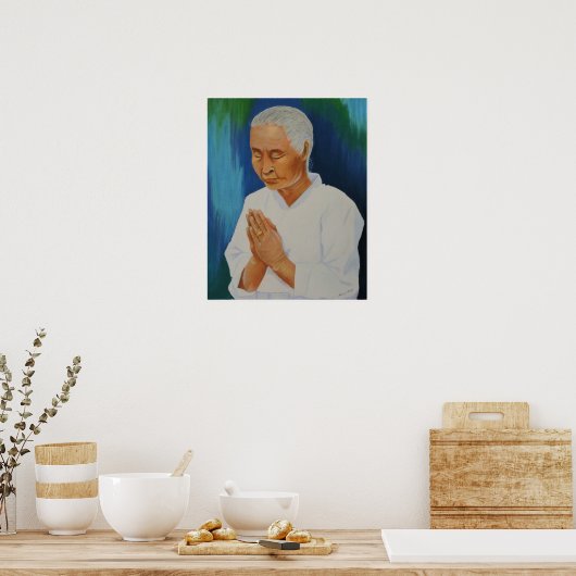 Een grootmoeders gebed poster (Keuken)