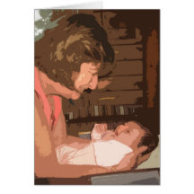 Een grootmoeders liefdeskaart