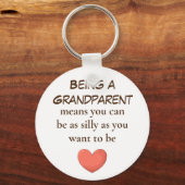 Een grootouderlijk sleutelhanger zijn (Voorkant)