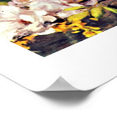 Een grote bloem door Pierre-Auguste Renoir Poster (Hoek)