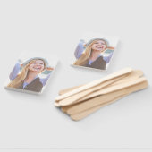 Een grote fotosjabloon Afstuderen ceremonie Handwaaier (Niet-gemonteerd)