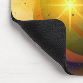 Een grote kerstversiering muismat (Hoek)