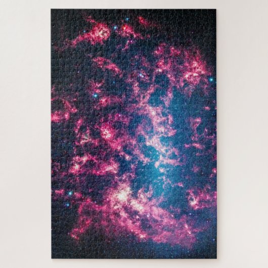 Een grote magellanic Cloud Galaxy Cosmic Space Legpuzzel (Verticaal)