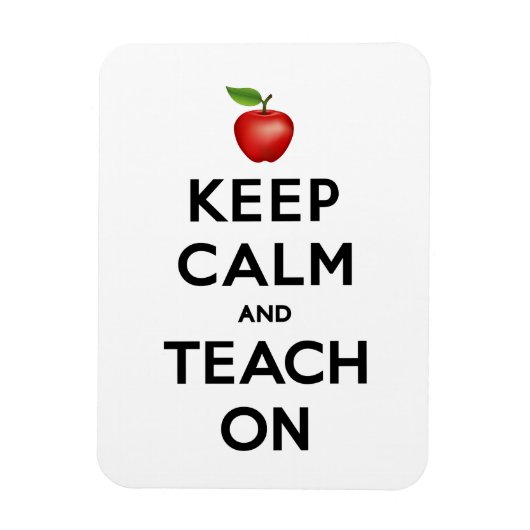 Een grote magnetische herinnering om kalm te blijv magneet (Verticaal)