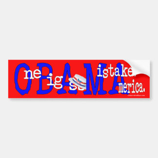Eén grote — Mistak America Bumpersticker