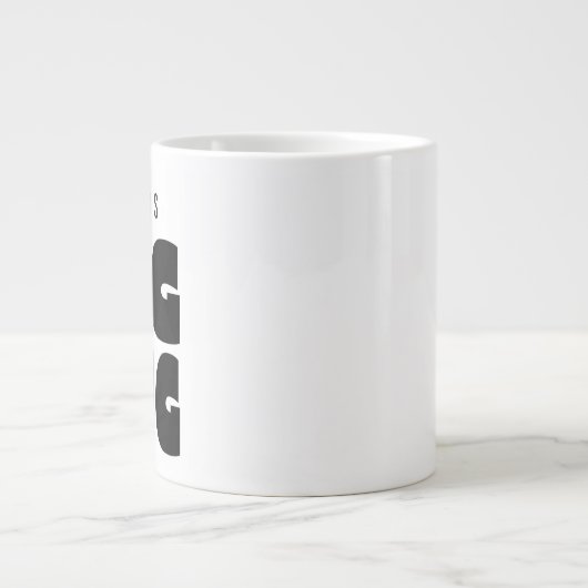 Eén grote Mok | Aangepaste naam nieuwtijd (Voorkant)