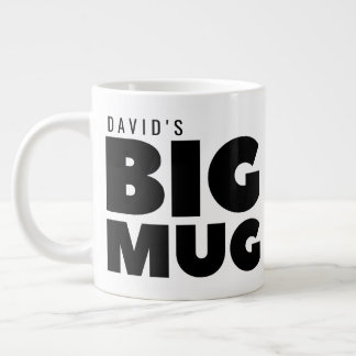 Eén grote Mok | Aangepaste naam Novelty Jumbo Cup