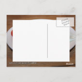 Een grote pauze briefkaart (Achterkant)