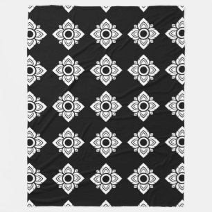 Een grote Thaise patroonmandje voor iedereen. Fleece Deken