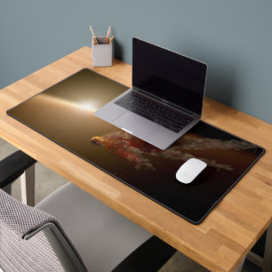 Een grote uitbarsting rond ster NGC 2547-ID8. Bureaumat