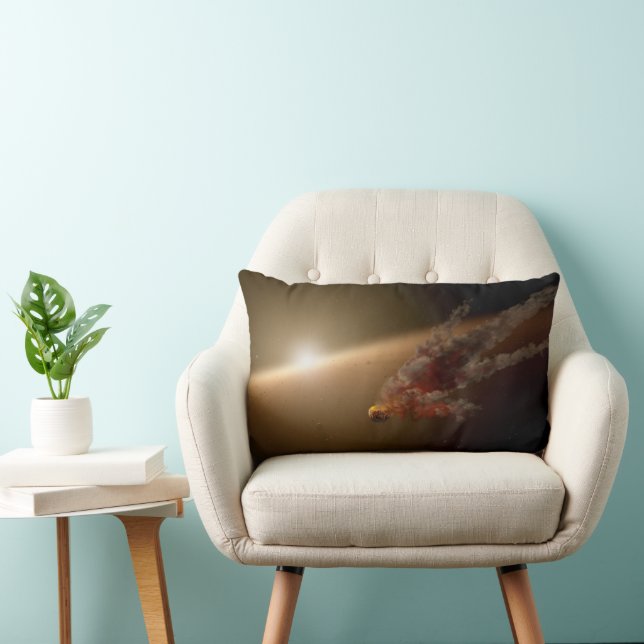 Een grote uitbarsting rond ster NGC 2547-ID8. Kussen (Stoel)