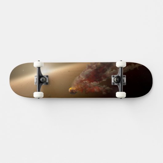 Een grote uitbarsting rond ster NGC 2547-ID8. Skateboard (Horizontaal)