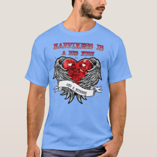 Een grote vis en een getuige-Humor T-shirt