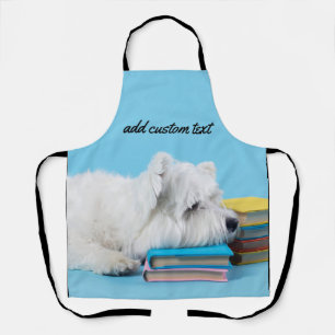 Eén grote volledige dekkingsfoto met optionele tek schort