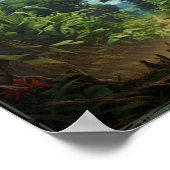 'Een grotere wereld' Natuur Fantasy Poster (Hoek)