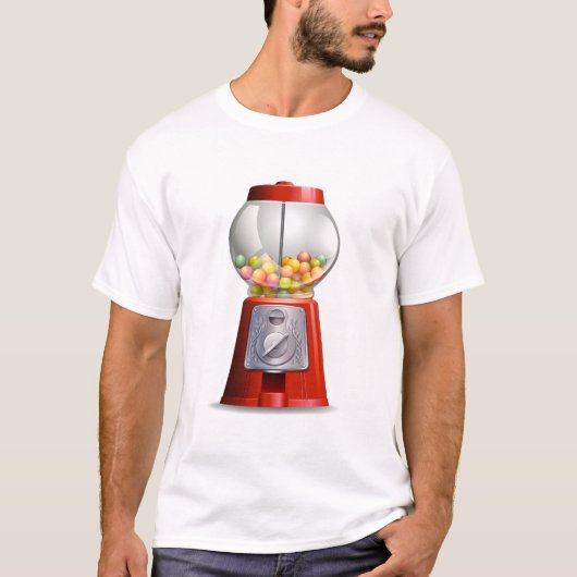 Een gumballmachine t-shirt (Voorkant)