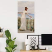 Een gunst - Edmund Blair Leighton Poster (Thuiskantoor)