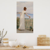 Een gunst - Edmund Blair Leighton Poster (Keuken)