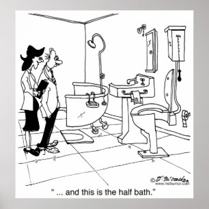 Een half bad poster