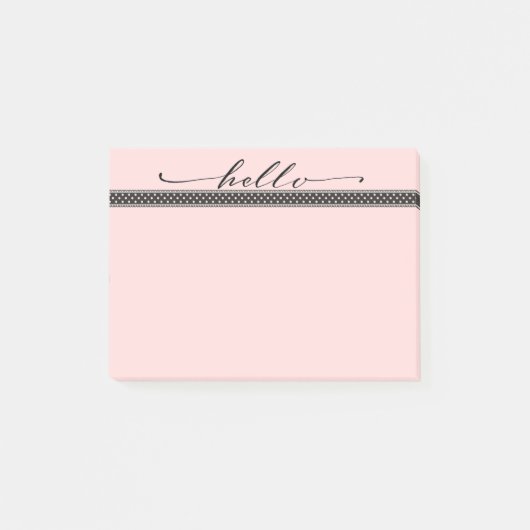 Een Hallo Post-it Nota's Post-it® Notes (Voorkant)