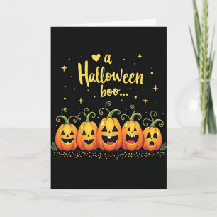 Een Halloween Boo Fun Kaart