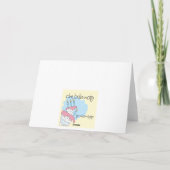 Een Halloween Boo Jack O' Lantern line-up Kaart (Achterkant)