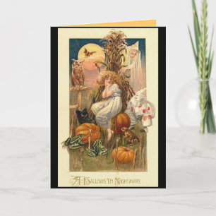 Een Halloween nachtmerrie Kaart