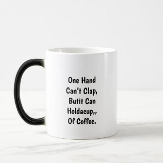 Eén Hand, Eén Koffiekop Magische Mok