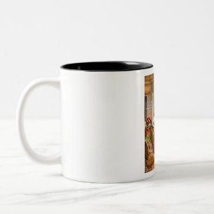 Een handig cadeau tweekleurige koffiemok